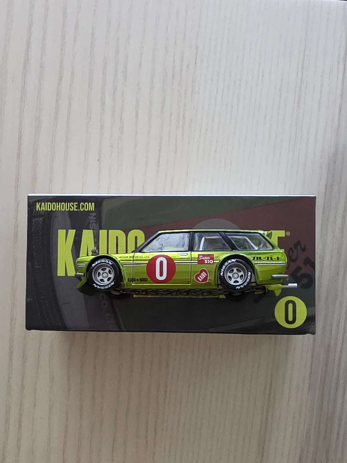 2025 Datsun 510 Wagon Kaido OG Flo Yellow Yellow: No Package: Image 3