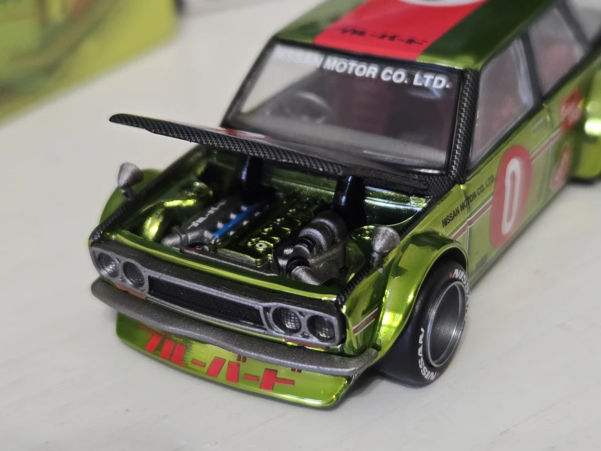 2025 Datsun 510 Wagon Kaido OG Flo Yellow Yellow: No Package: Image 5