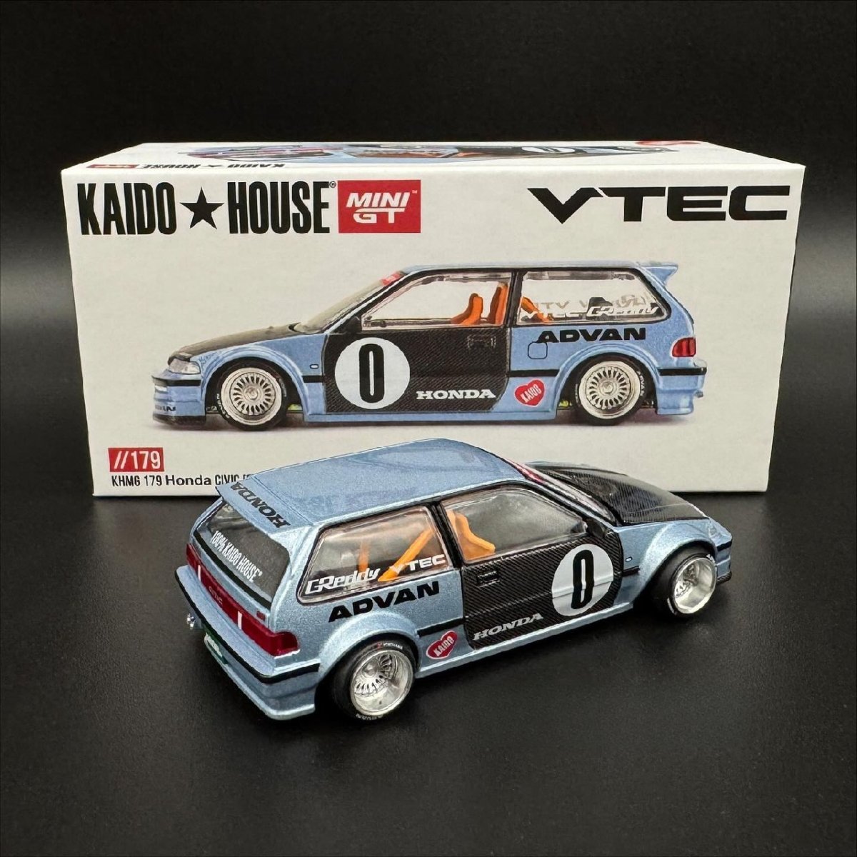 2025 Honda Civic (EF) Roulette V1 Blue: Box: Image 2