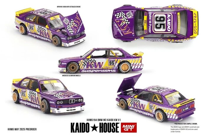 Hot Wheels BMW M3 Kaido KW V1