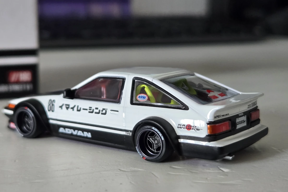 2025 Toyota AE86 Sprinter Trueno Kaido Street V1 White: No Package: Image 5