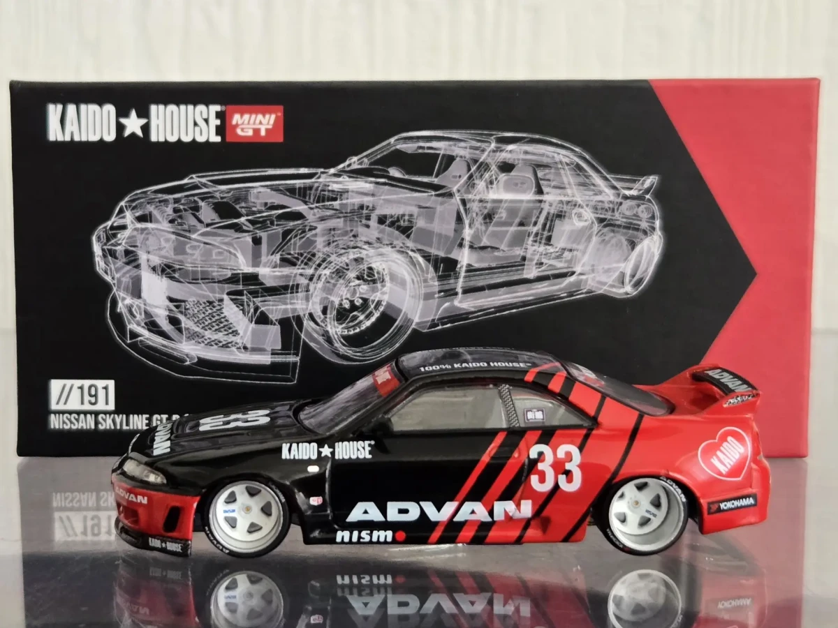 2025 Nissan Skyline GT-R (R33) Advan V1 Black: No Package: Image 4