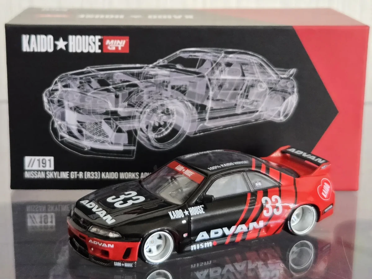 2025 Nissan Skyline GT-R (R33) Advan V1 Black: No Package: Image 3