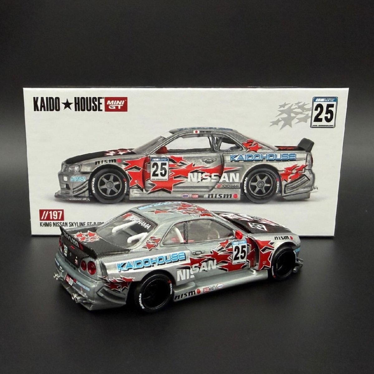 2025 Nissan Skyline GT-R (R34) Kaido Star Racing V1 Silver: Image 2