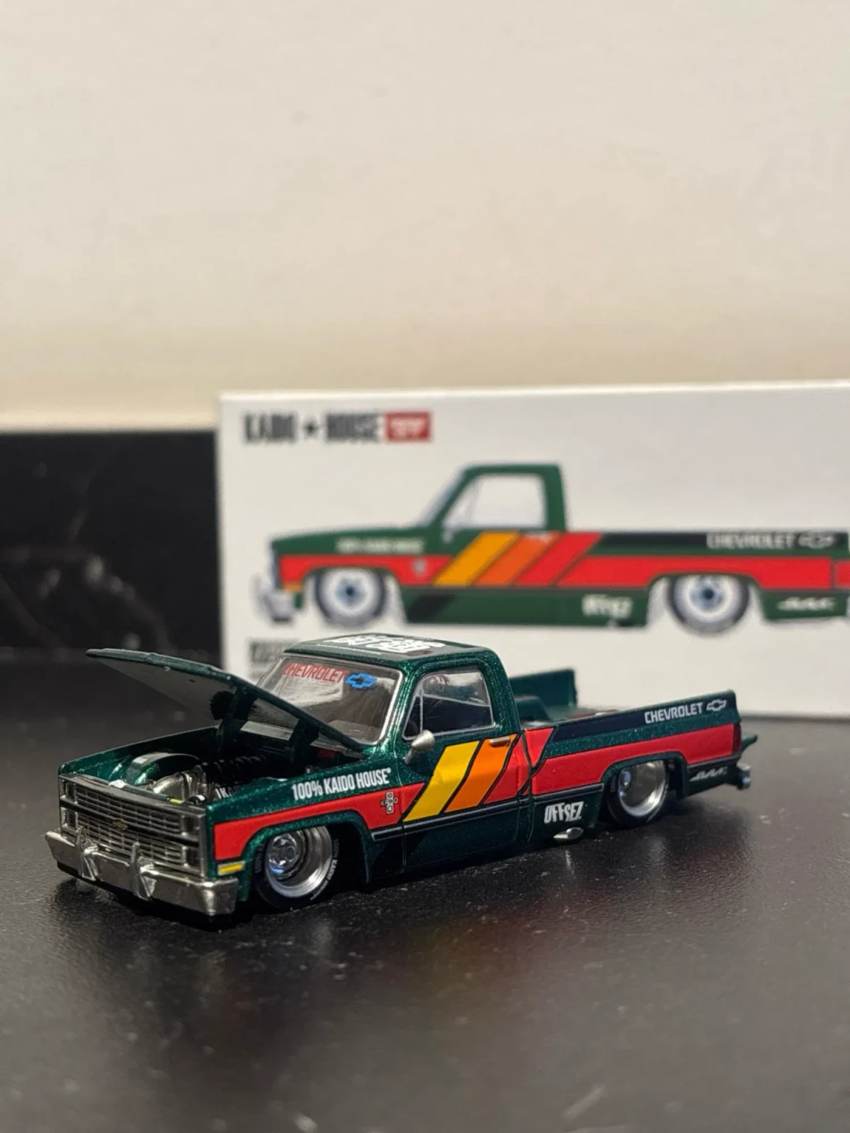 2025 Chevrolet Silverado Kaido Works V3 Green: Box: Image 2
