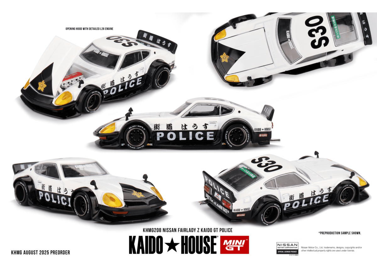 Hot Wheels Nissan Fairlady Z Kaido GT Police