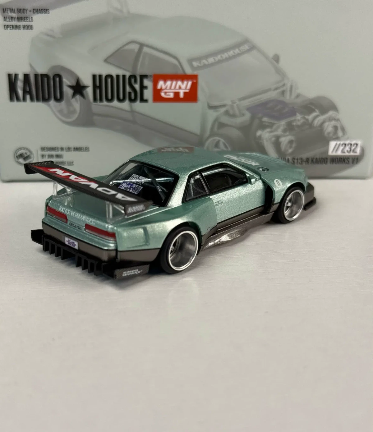 2026 Nissan Silvia S13-R Kaido Works V1 Green: No Package: Image 6