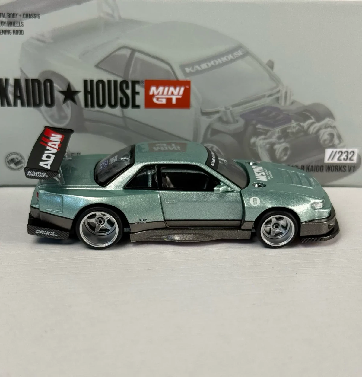 2026 Nissan Silvia S13-R Kaido Works V1 Green: No Package: Image 4