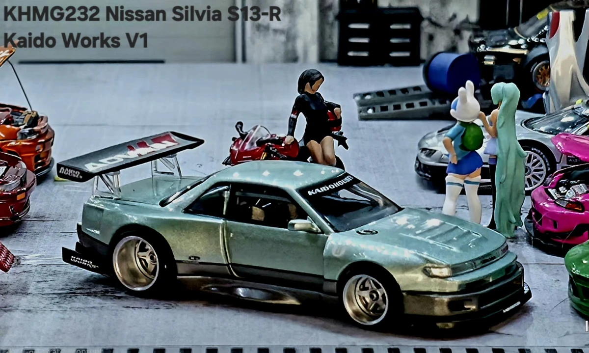 2026 Nissan Silvia S13-R Kaido Works V1 Green: Box: Image 2