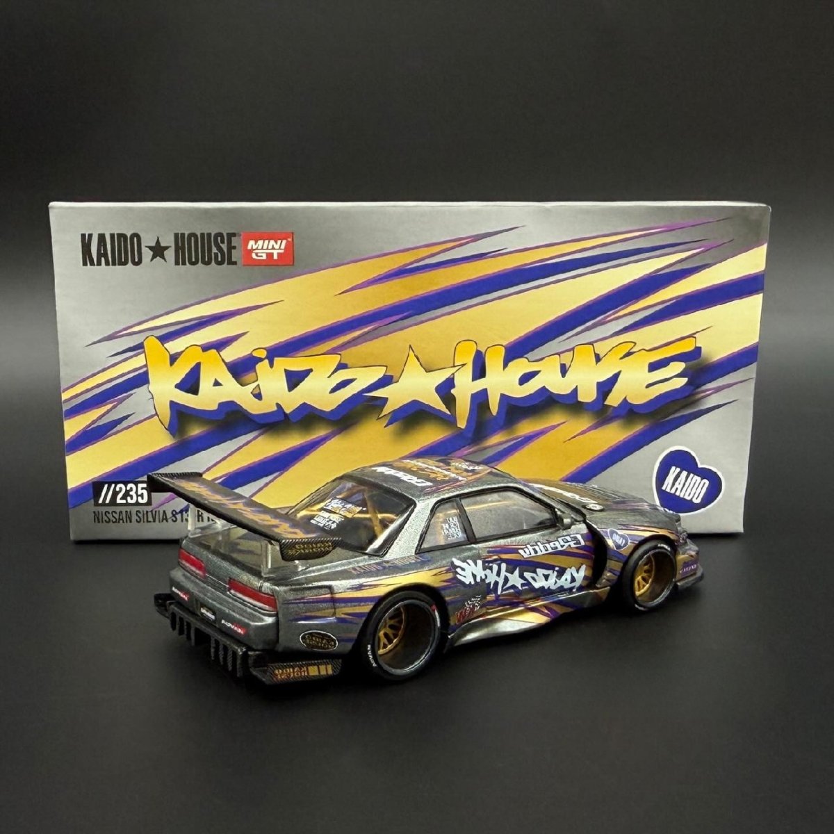 2026 Nissan Silvia S13-R Kaido Drift V1 Silver: Image 2