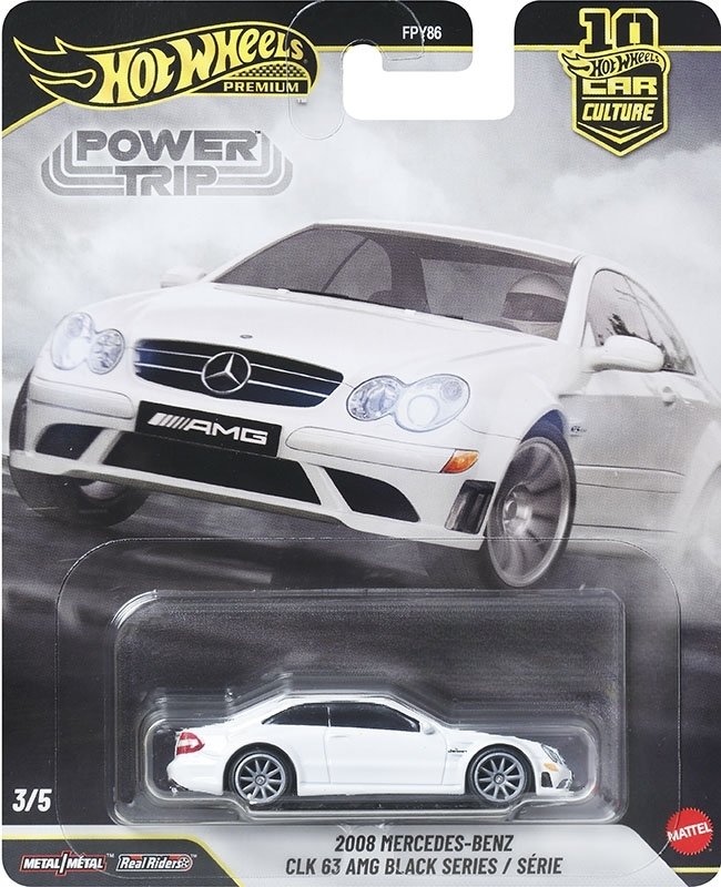 Hot Wheels 2008 Mercedes-Benz CLK 63 AMG Black Series