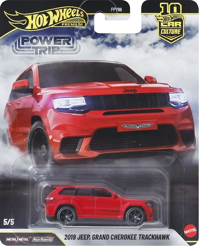 Hot Wheels 2019 Jeep Grand Cherokee Trackhawk