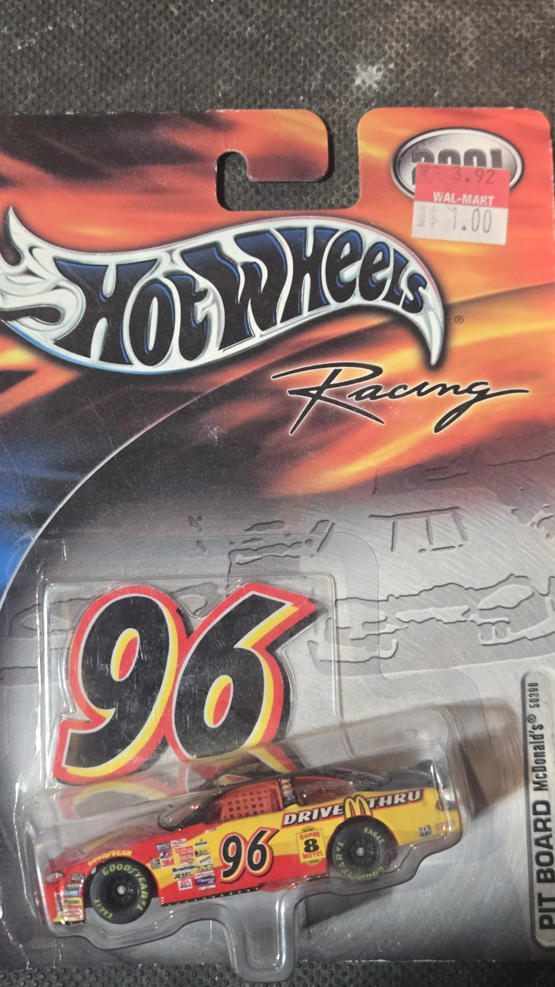 Hot Wheels Taurus Stocker Pit Board McDonald