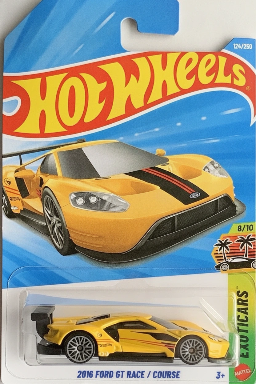 2026 2016 Ford GT Race Yellow: Long Card (INT): Image 2