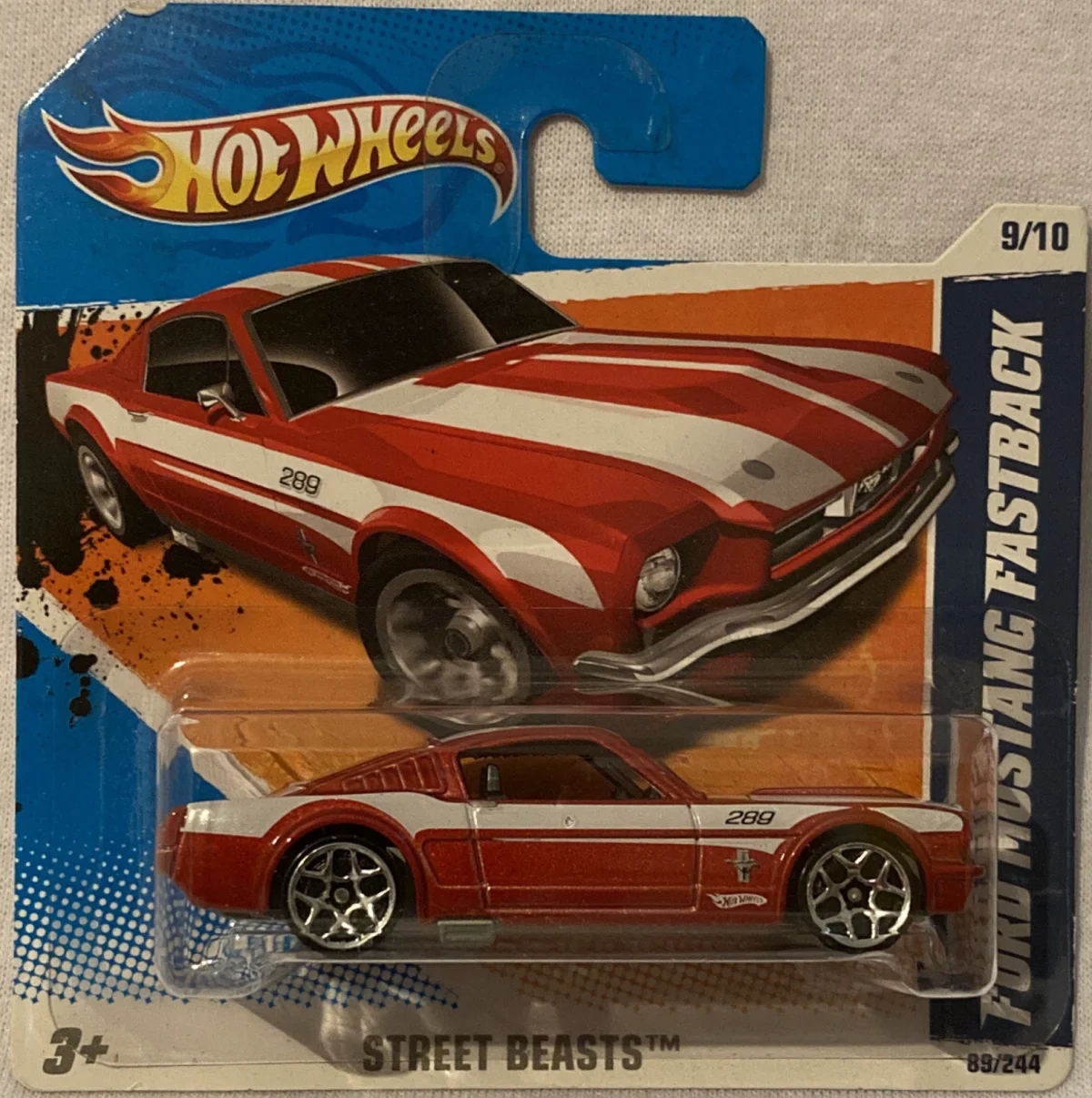 2011 Ford Mustang Fastback Orange: Short: Image 2