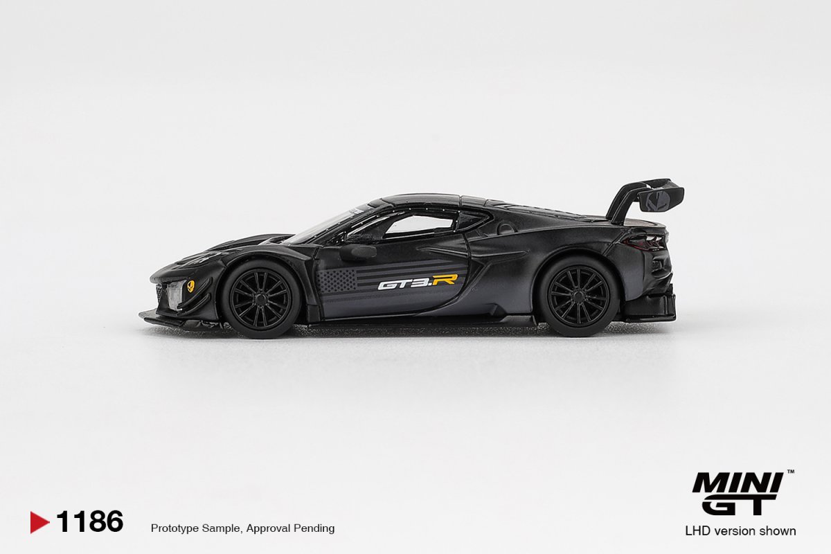 2026 Chevrolet Corvette Z06 GT3.R Road America Test car Black: Image 2