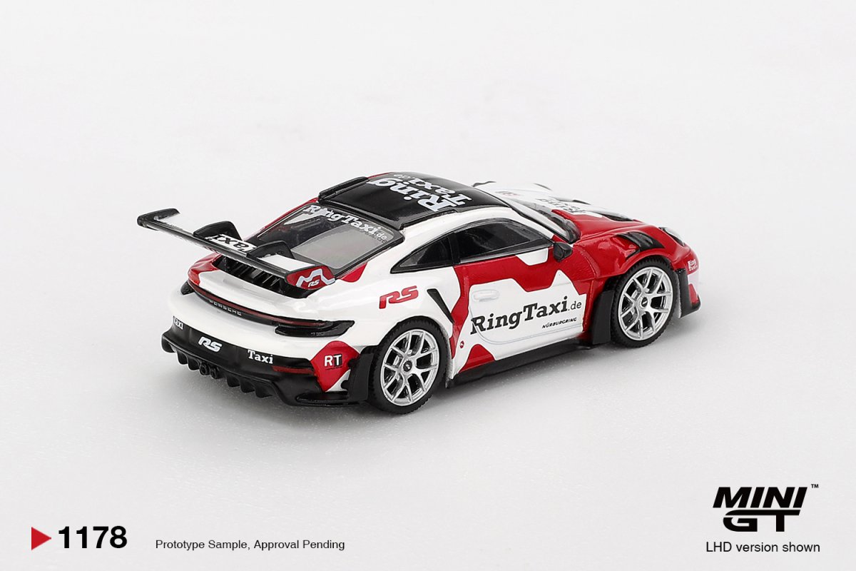 2026 Porsche 911 (992) GT3 RS Weissach RingTaxi.com White: Image 3