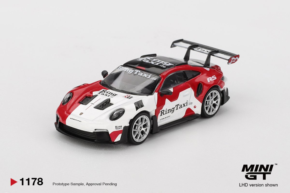 Hot Wheels Porsche 911 (992) GT3 RS Weissach RingTaxi.com