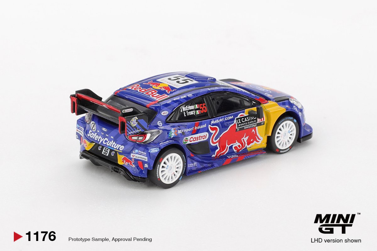 2026 Ford Puma Rally1 #55 M-Sport Ford WRT 2025 Rally Monte-Carlo Blue: Image 3