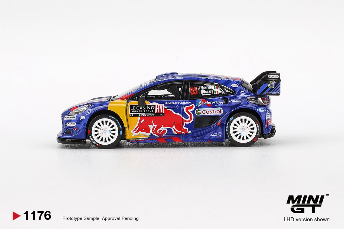 2026 Ford Puma Rally1 #55 M-Sport Ford WRT 2025 Rally Monte-Carlo Blue: Image 2