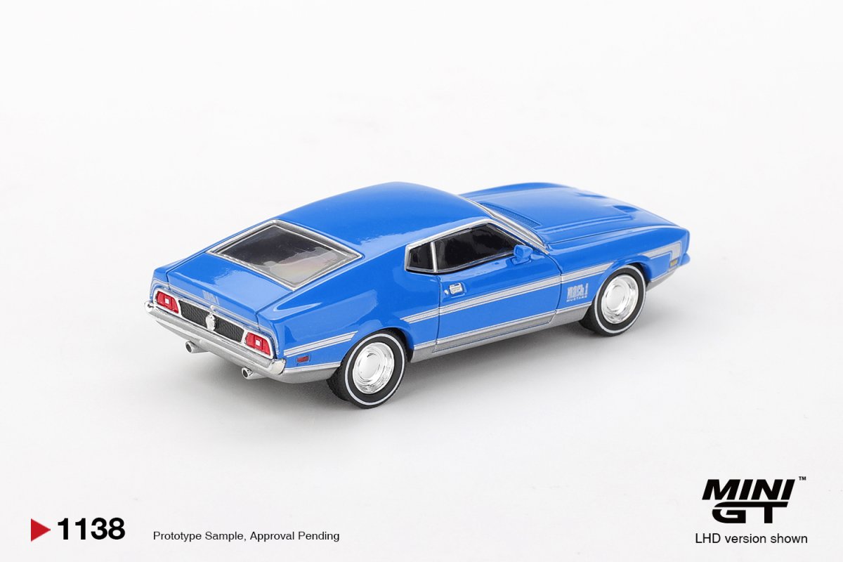 2026 Ford Mustang Mach 1 Blue: Image 3