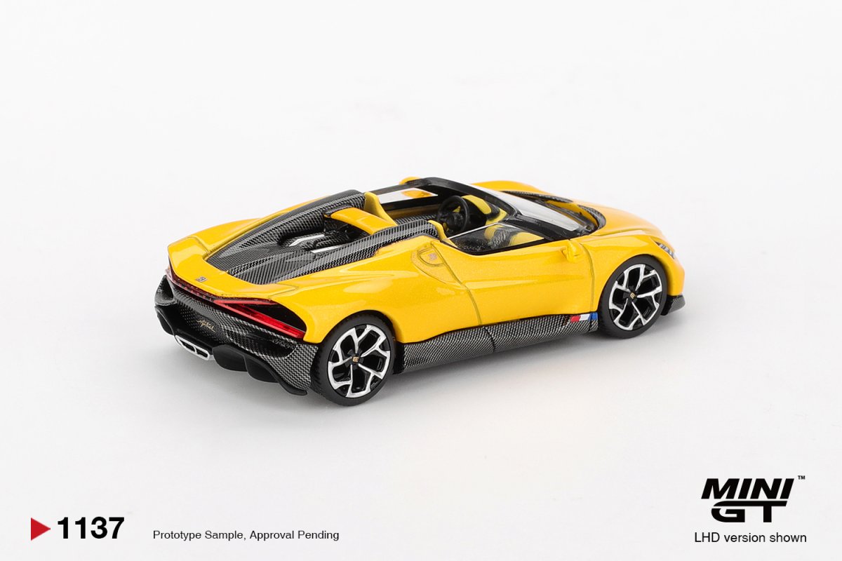 2026 Bugatti W16 Mistral Yellow: Image 3