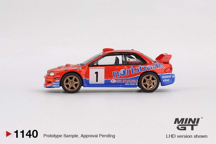 2025 Subaru Impreza WRC97 #1 1999 DRM Champion Orange: Image 3