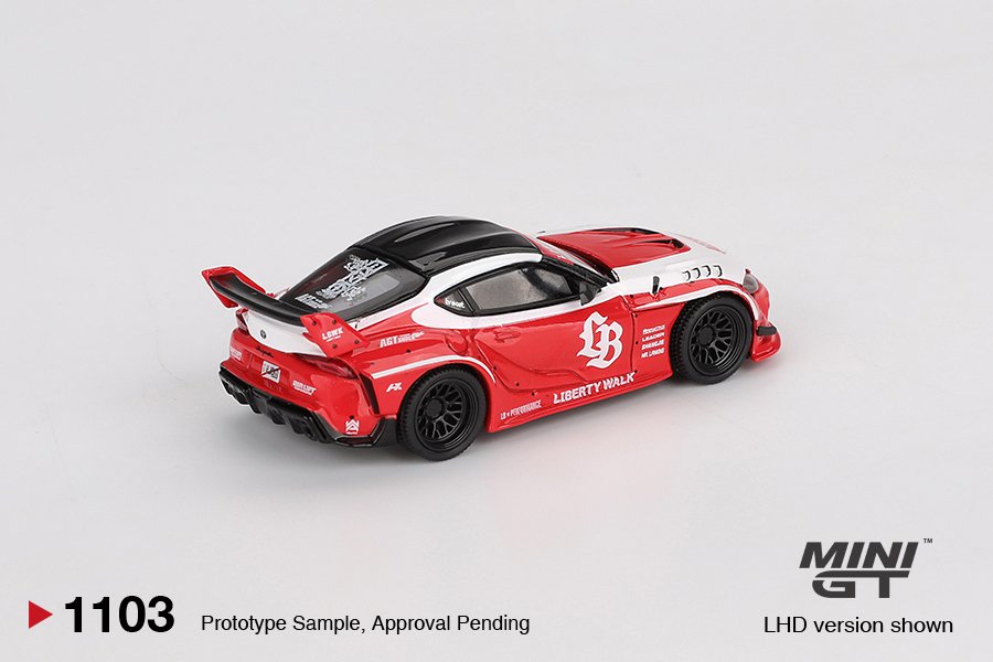 2025 LB★WORKS Toyota GR Supra Red: Image 4
