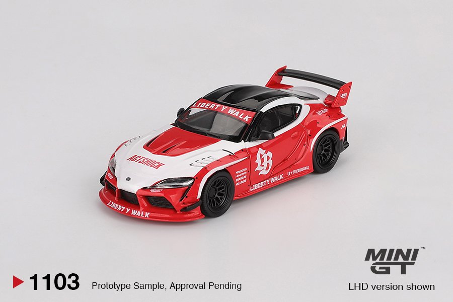 2025 LB★WORKS Toyota GR Supra Red: Image 2