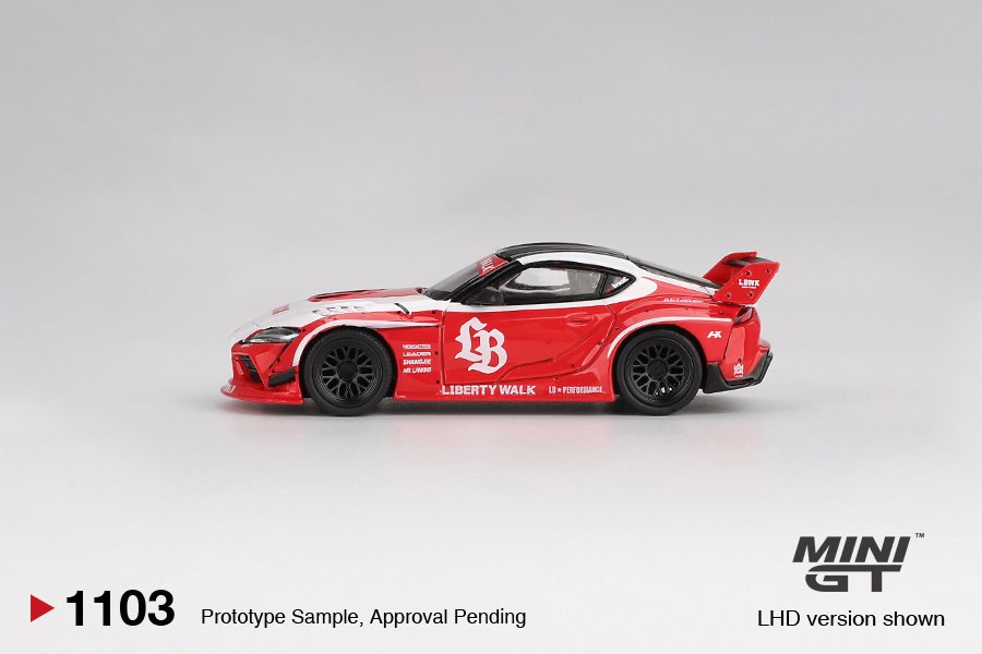 2025 LB★WORKS Toyota GR Supra Red: Image 3