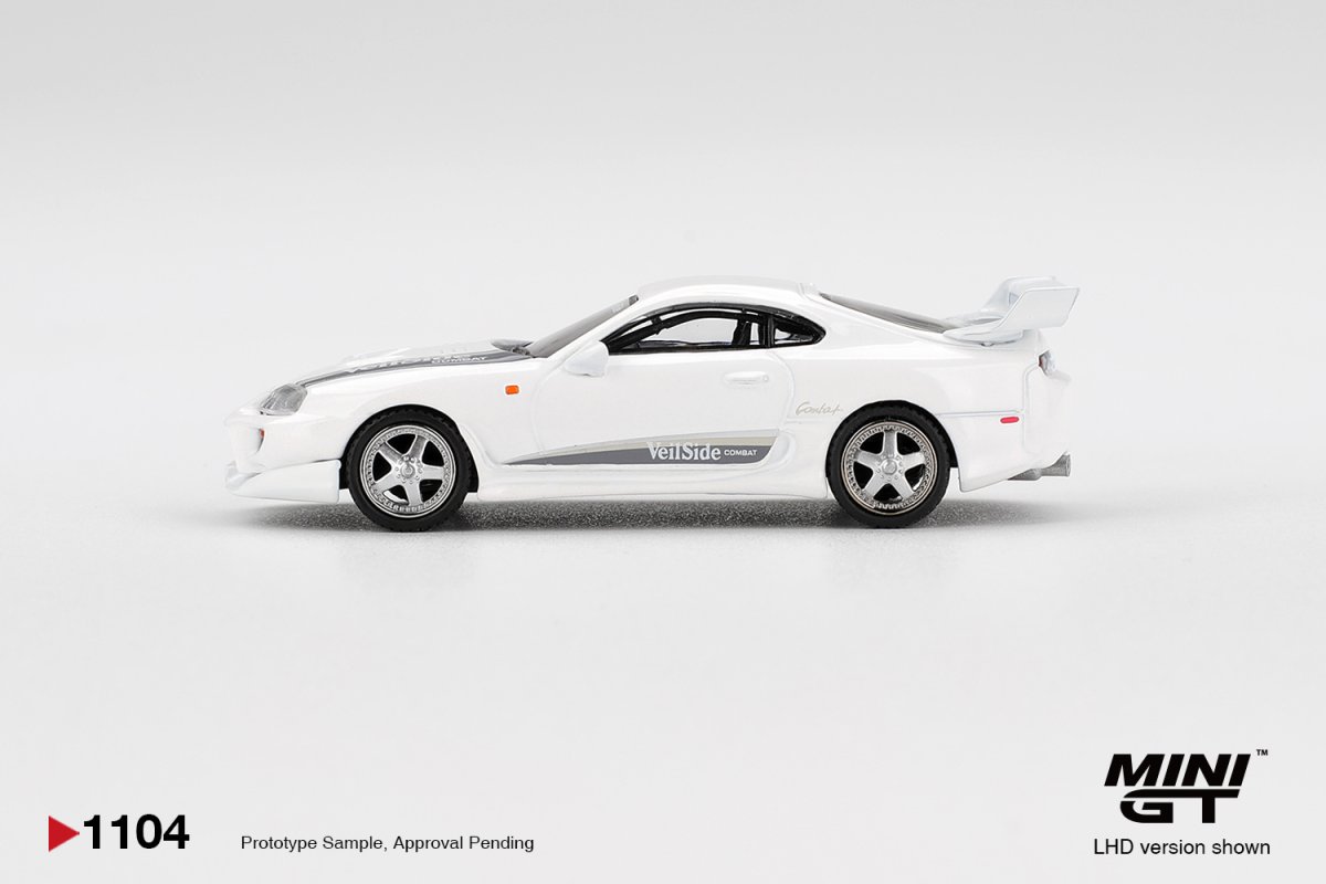 2025 Toyota Supra VeilSide Combat V-I White: Image 3