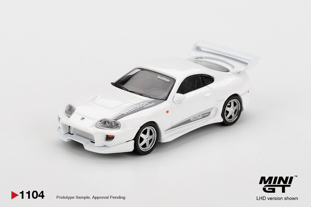 2025 Toyota Supra VeilSide Combat V-I White: Image 2