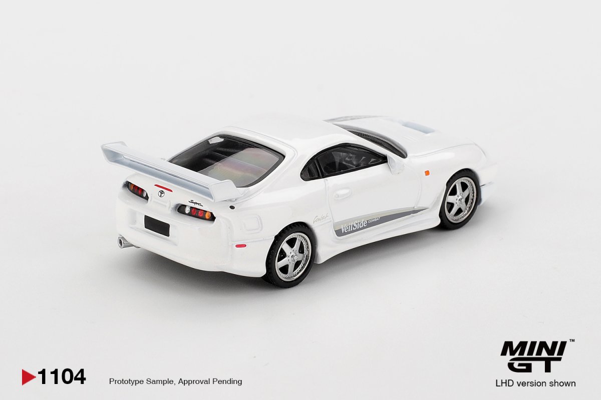 2025 Toyota Supra VeilSide Combat V-I White: Image 4