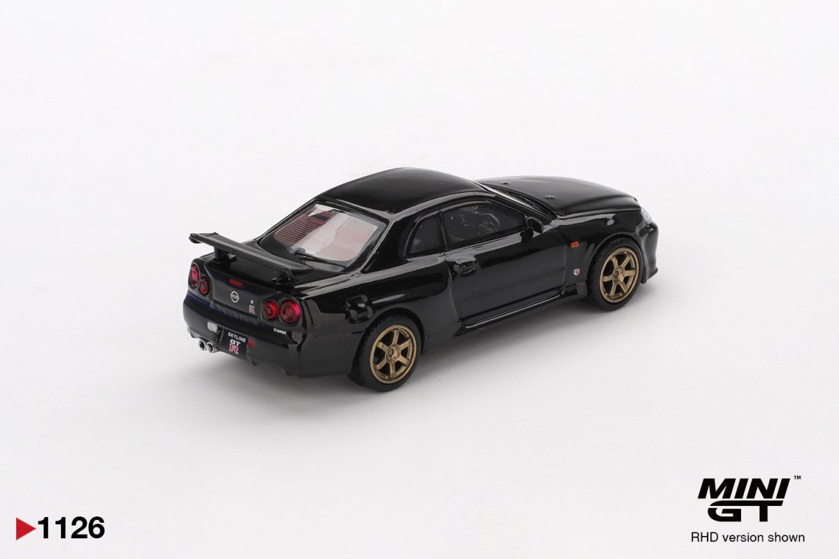 2025 Nissan Skyline GT-R (R34) V-Spec W/ TE37 Wheel Black: Image 4