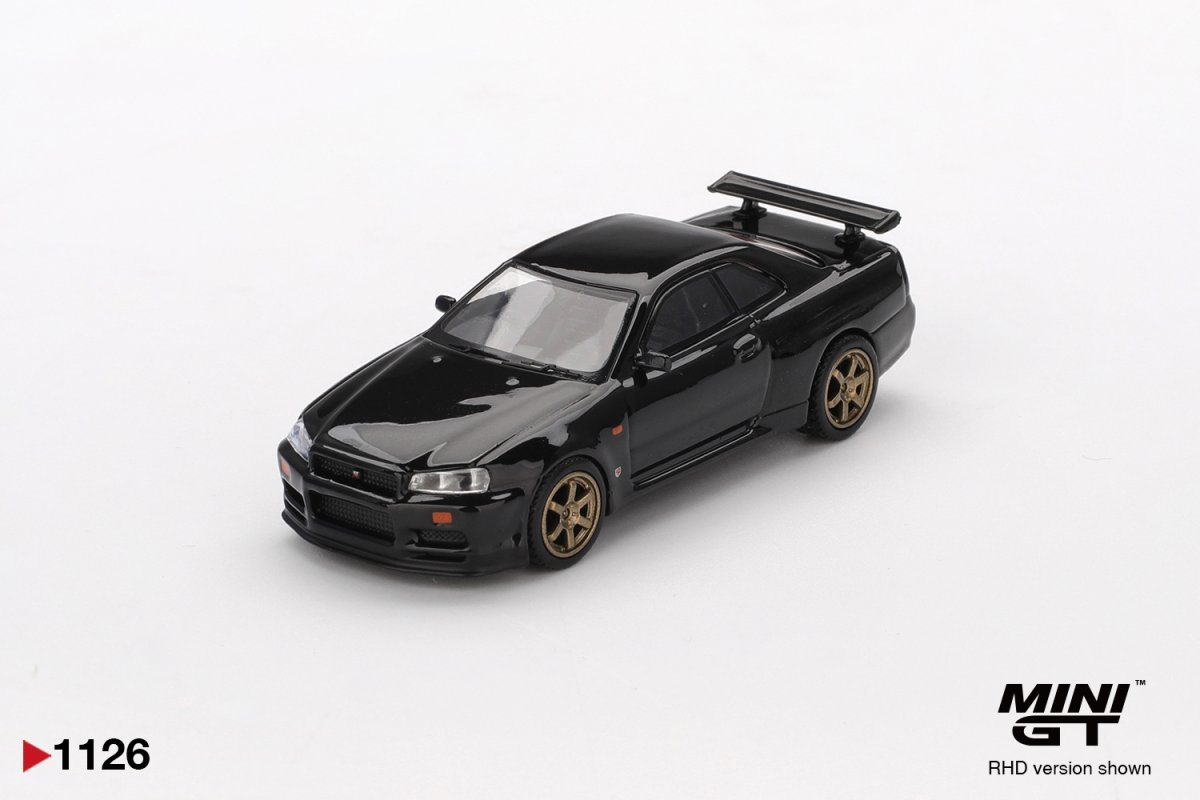 2025 Nissan Skyline GT-R (R34) V-Spec W/ TE37 Wheel Black: Image 2