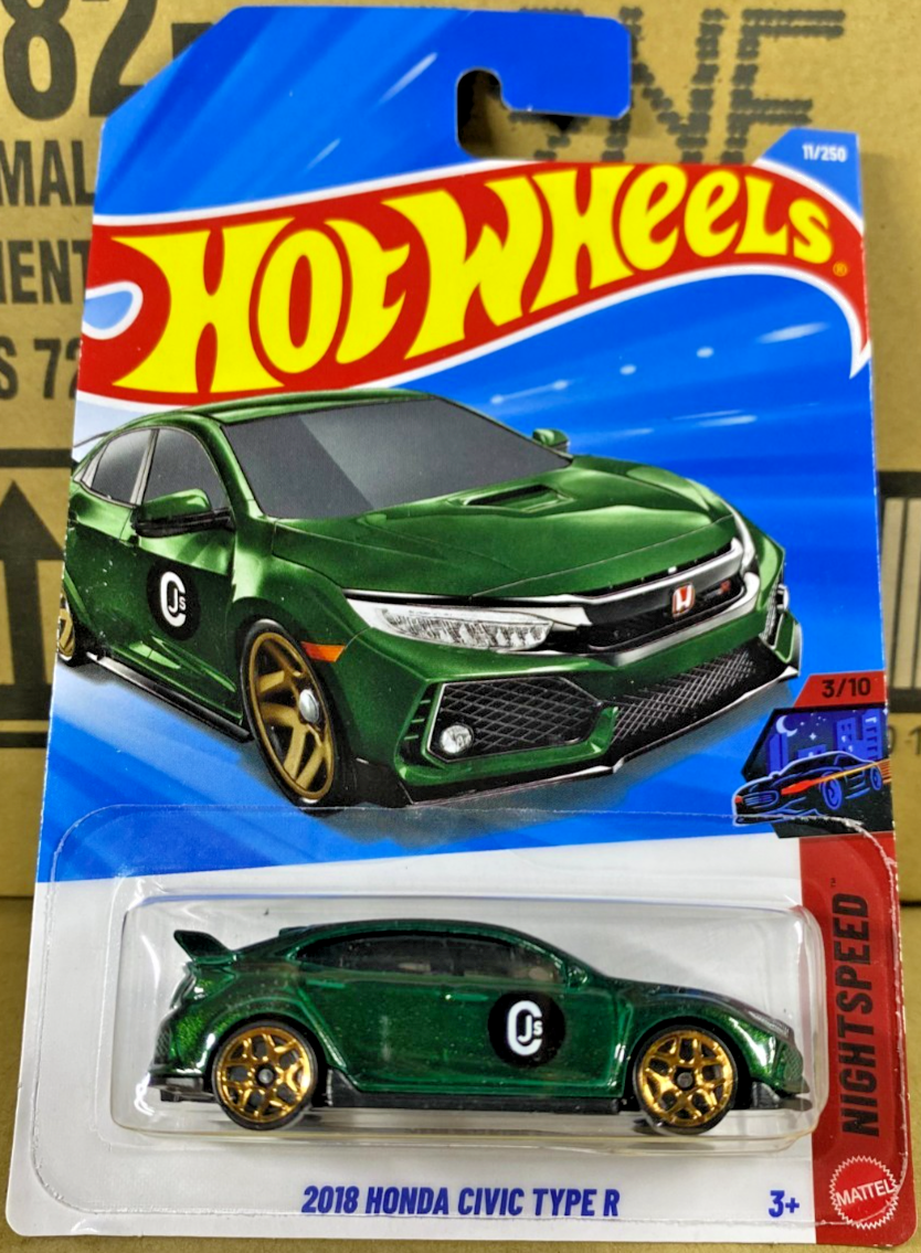 Hot Wheels 2018 Honda Civic Type R