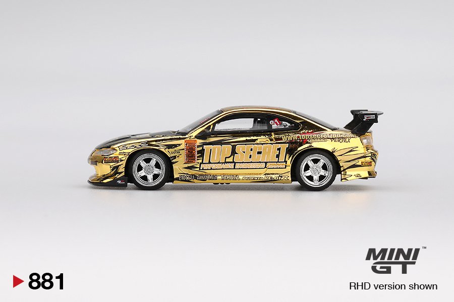 2025 Nissan Silvia (S15) Top Secret TAS 2025 Exclusive Gold: Image 3
