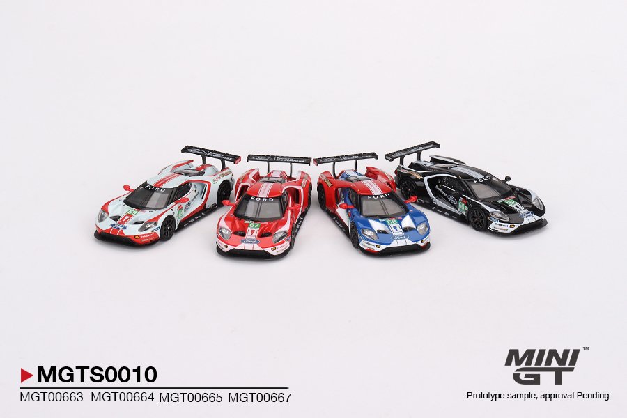 2024 Ford GT LMGTE PRO 2019 24 Hrs of Le Mans Ford Chip Ganassi Team 4 Cars Set: Image 2