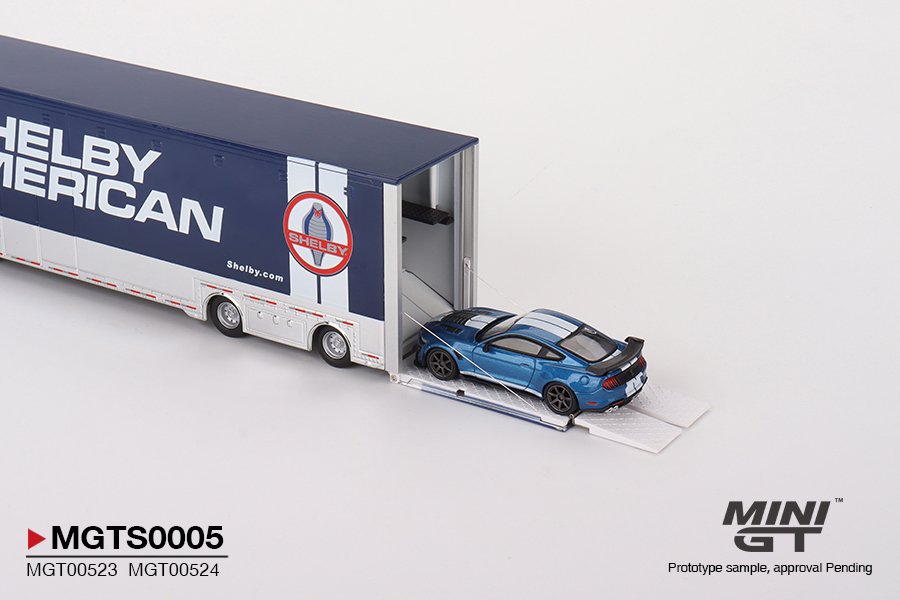2023 Shelby Transporter Set Blue: Image 2