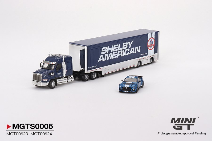 Hot Wheels Shelby Transporter Set
