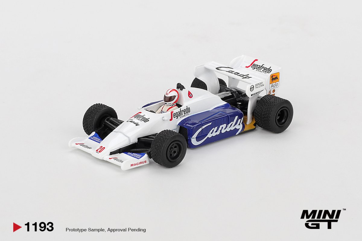 Hot Wheels Toleman TG184 #20 Johnny Cecotto 1984 Monaco Grand Prix