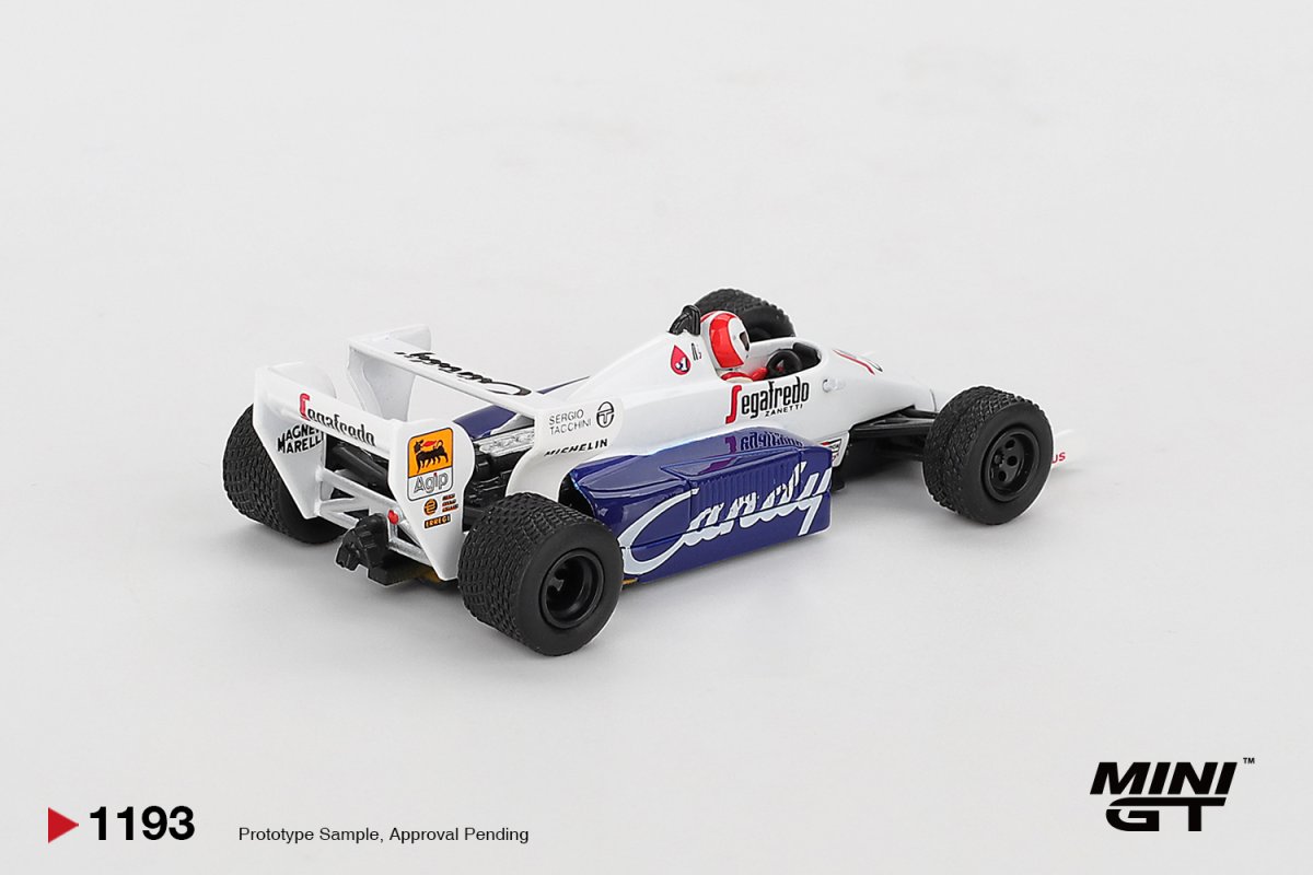 2026 Toleman TG184 #20 Johnny Cecotto 1984 Monaco Grand Prix White: Image 3