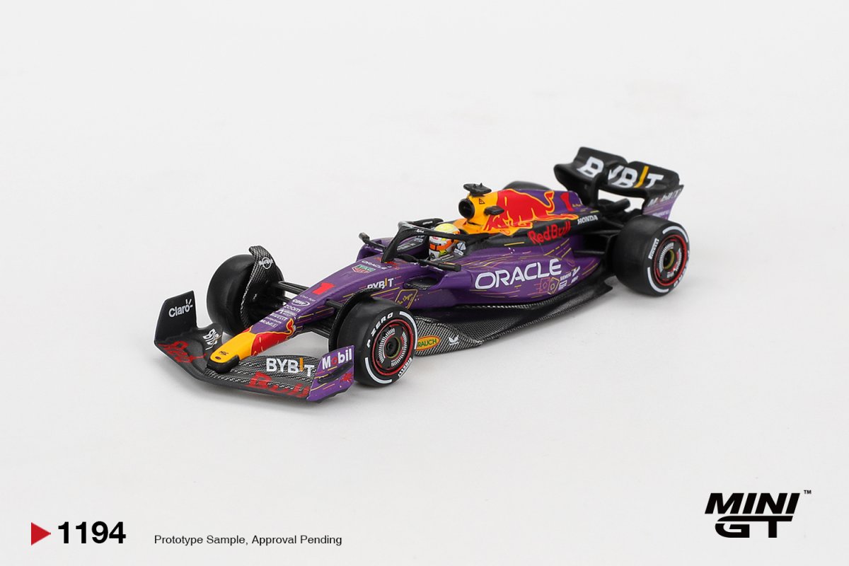 Hot Wheels Oracle Red Bull Racing RB19 #1 Max Verstappen 2023 F1 2023 Las Vegas GP Winner