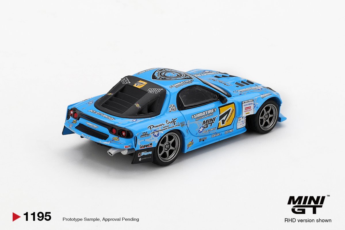 2026 Mazda RX-7 RE-Amemiya 2025 D1GP Blue: Image 3