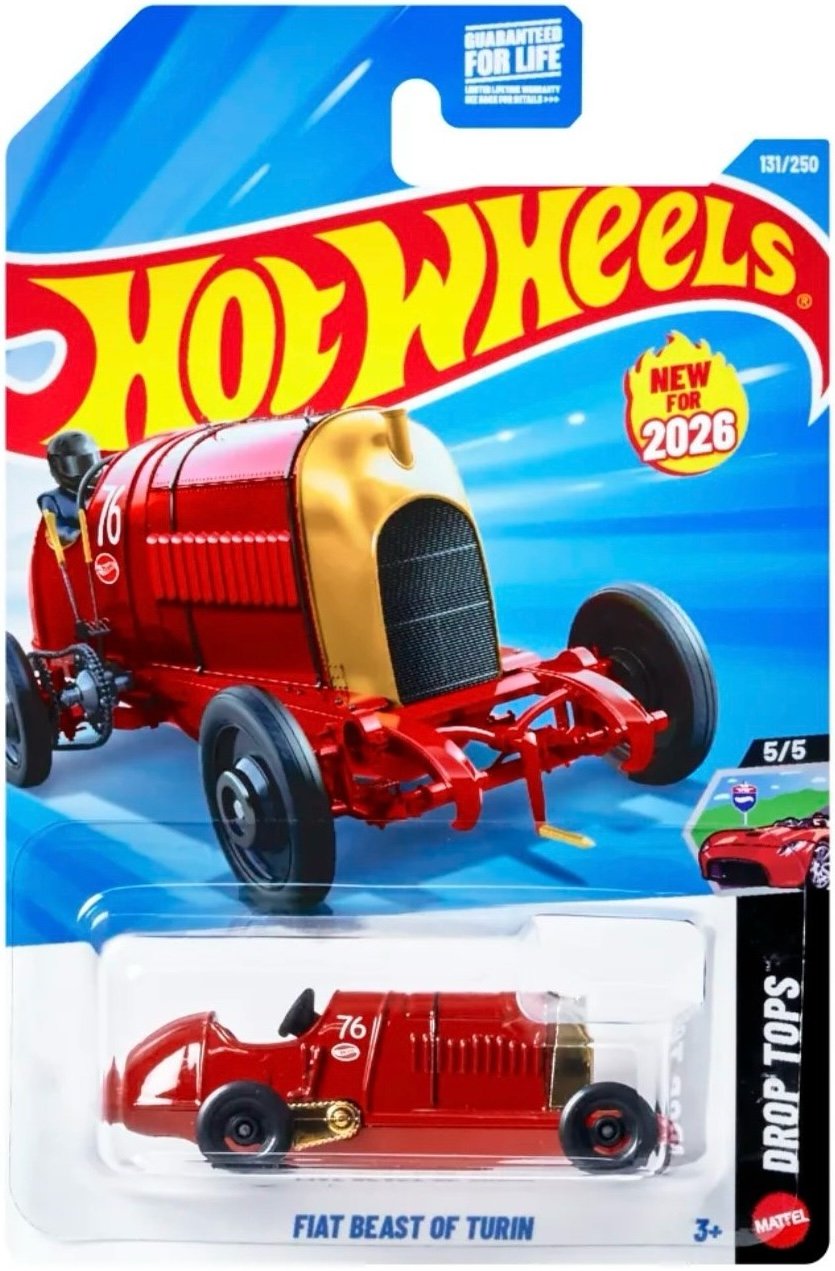 Hot Wheels Fiat Beast of Turin