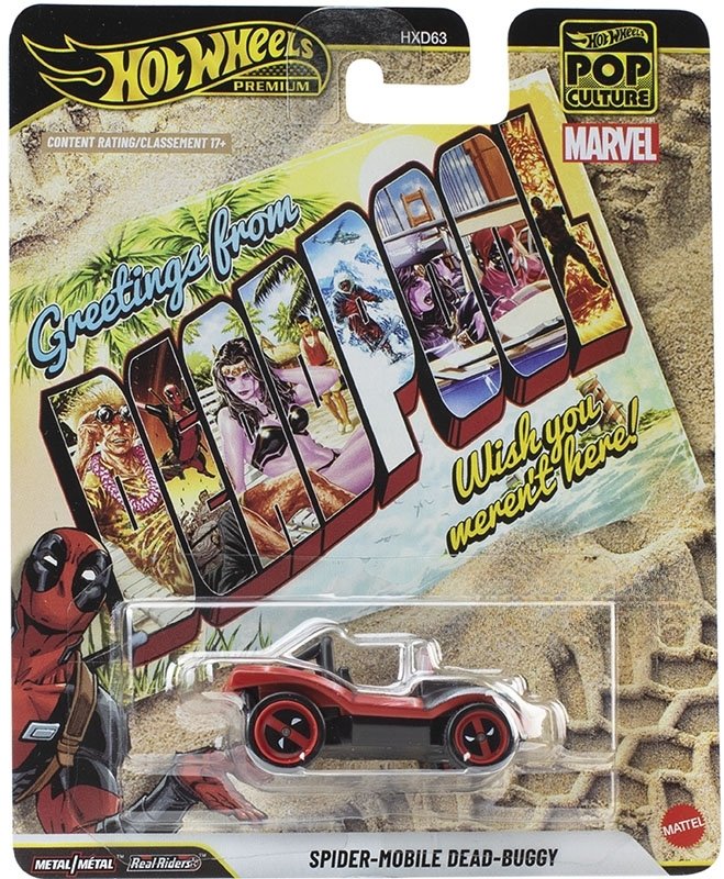 Hot Wheels Spider-Mobile Dead-Buggy
