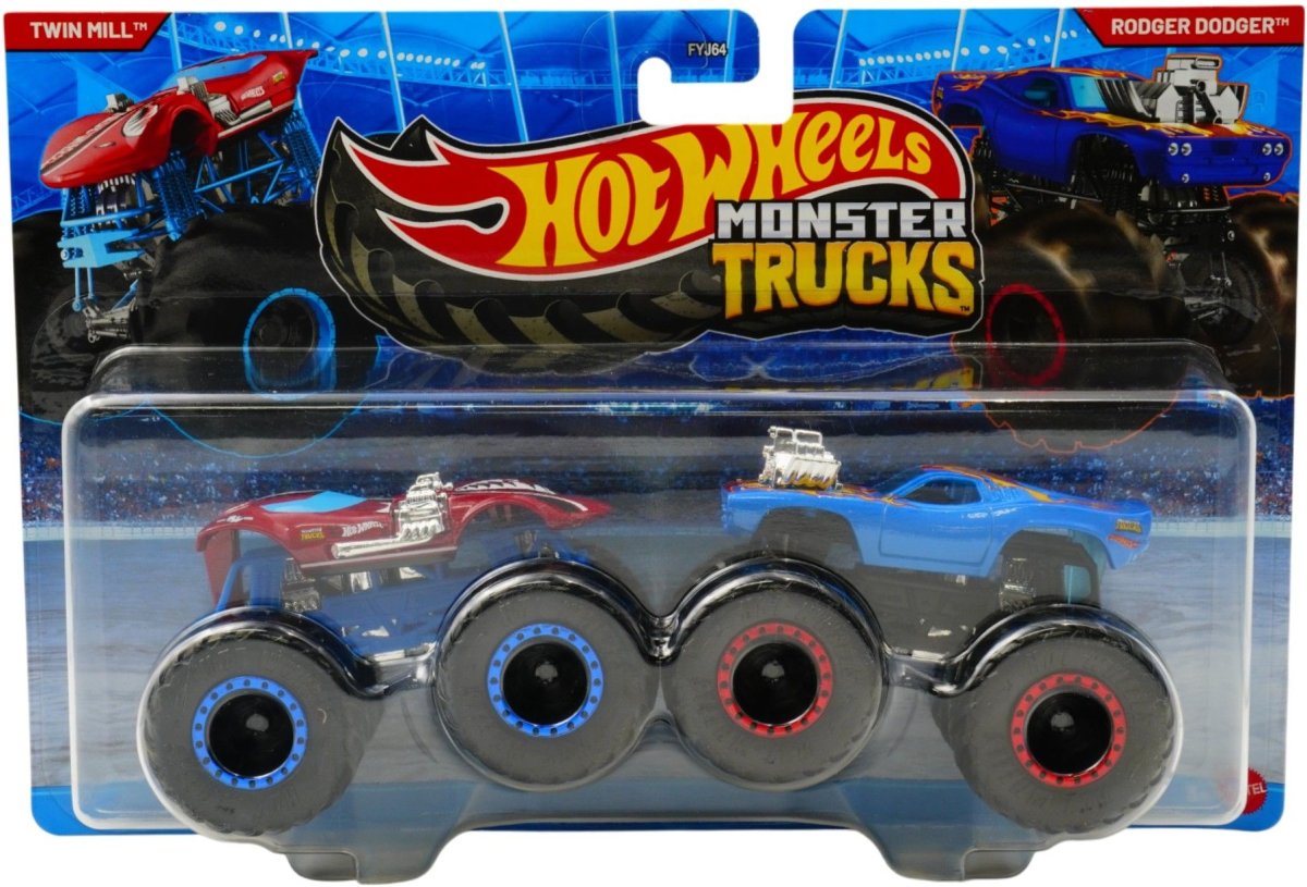 Hot Wheels Twin Mill vs. Rodger Dodger