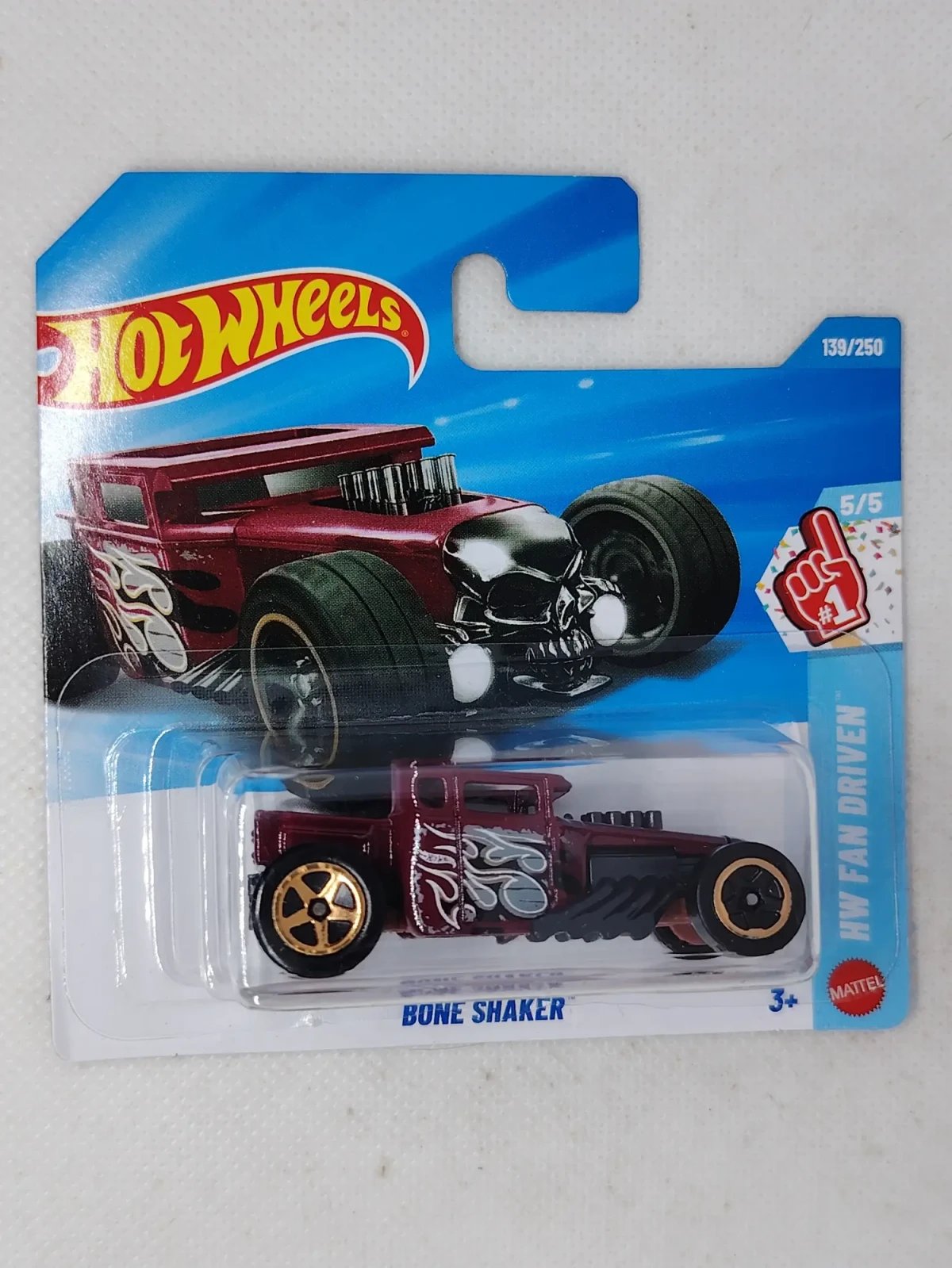 2026 Bone Shaker Red: Short: Image 2