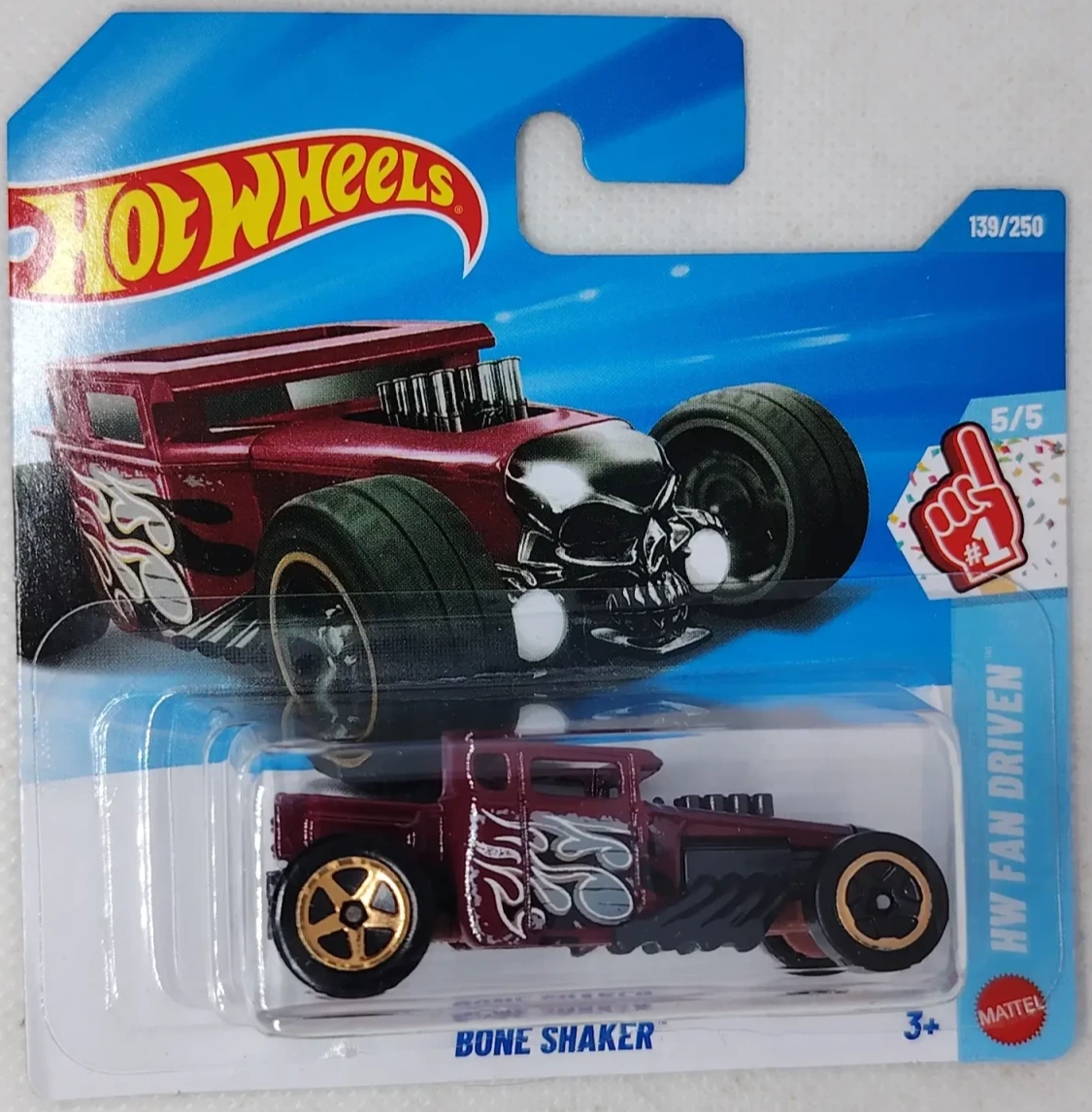 2026 Bone Shaker Red: Short: Image 3