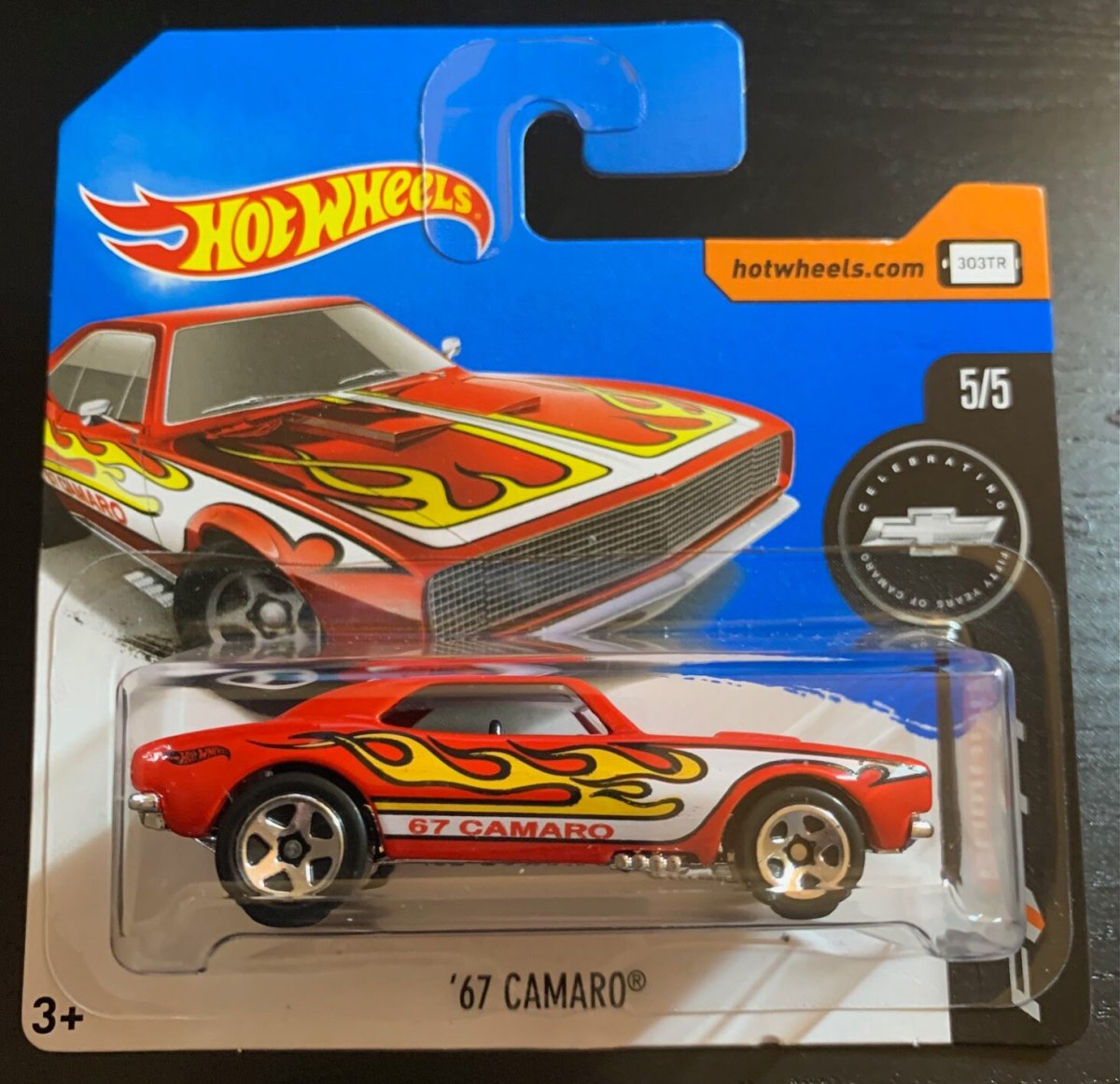2017 67 Camaro Red: Short: Image 3